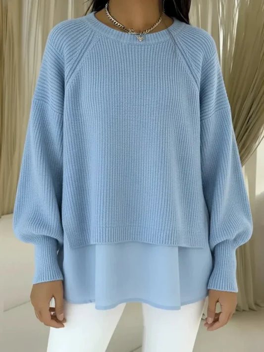 Genoveffa | Pull Effet Deux Pièces