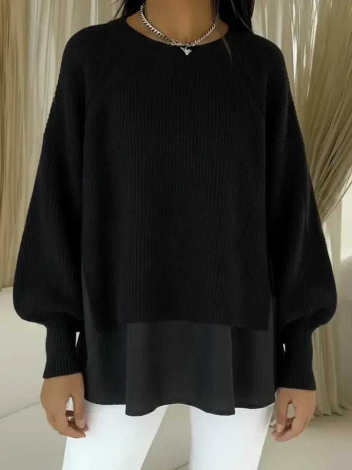 Genoveffa | Pull Effet Deux Pièces