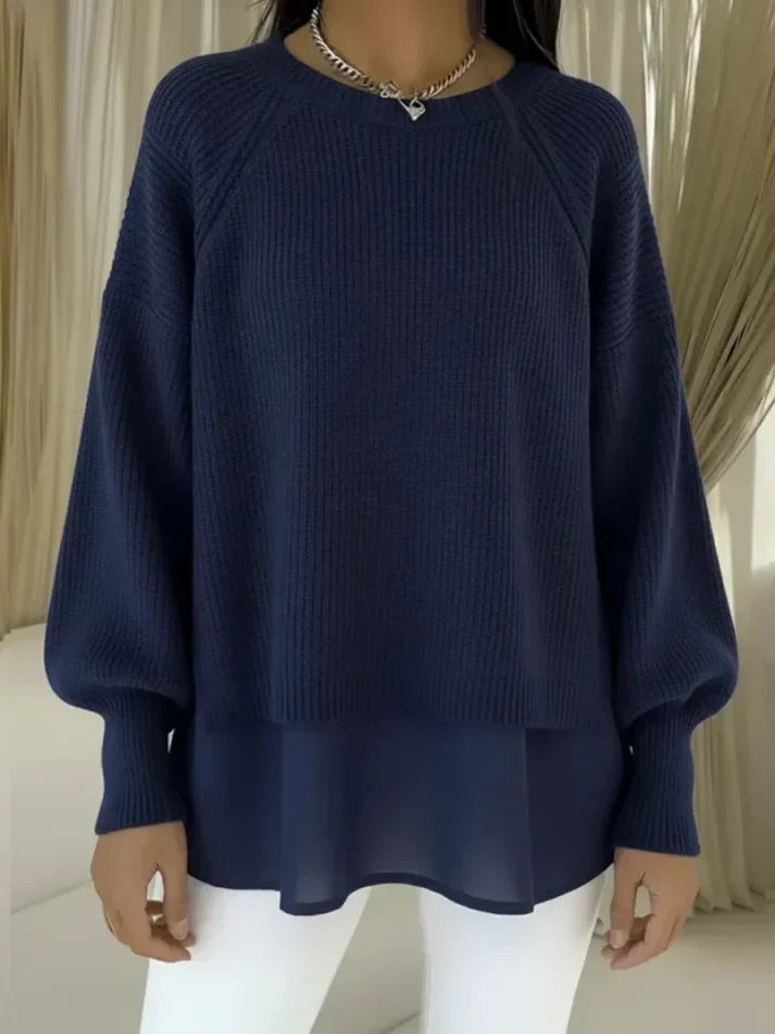 Genoveffa | Pull Effet Deux Pièces