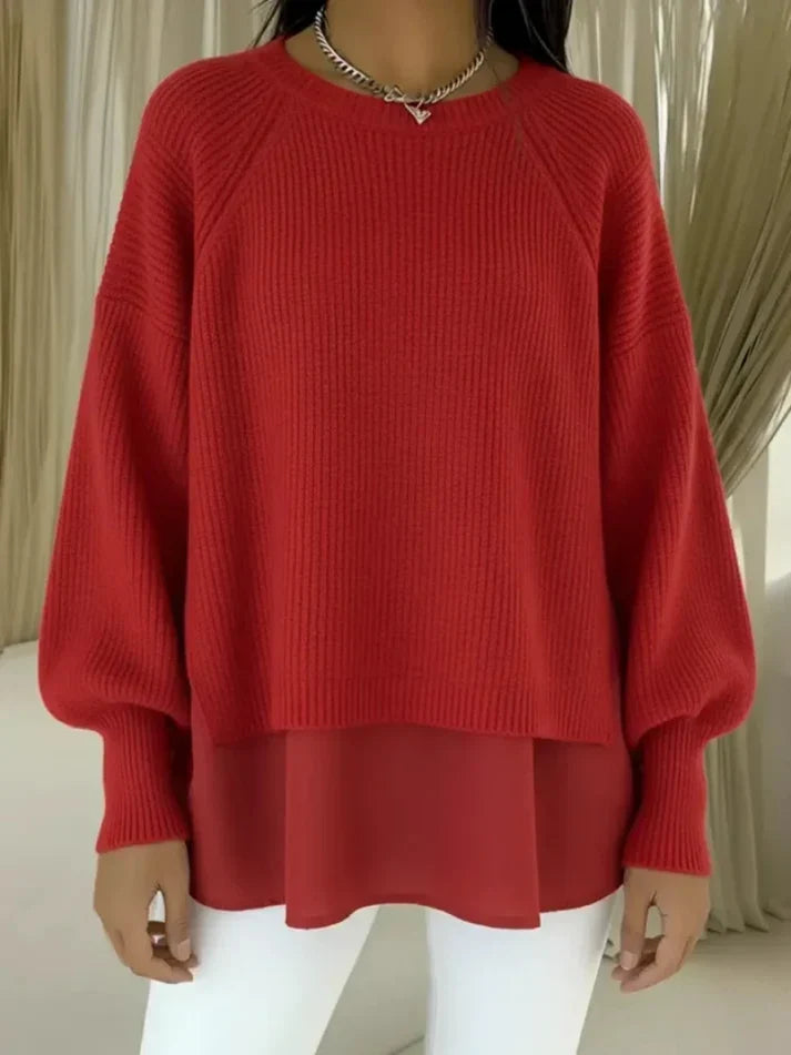 Genoveffa | Pull Effet Deux Pièces