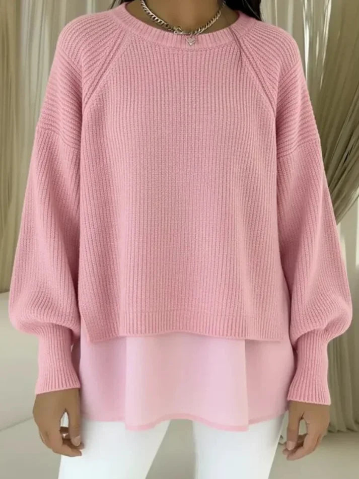 Genoveffa | Pull Effet Deux Pièces