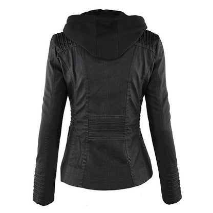 Flavie | Veste en Cuir Robuste et Élégante
