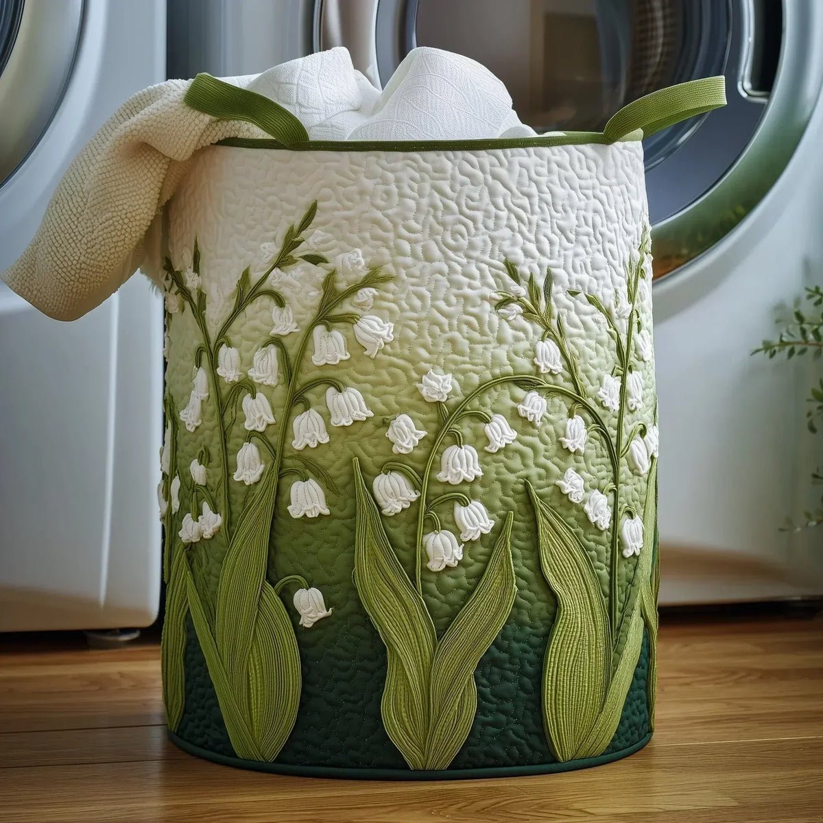 Panier à Linge Matelassé | Brins de Muguet