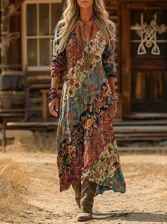 Lydia | Robe Féminine Fluide à Coupe Souple