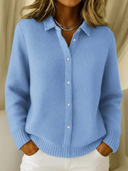 Romana | Cardigan en Maille Texturée à Boutons