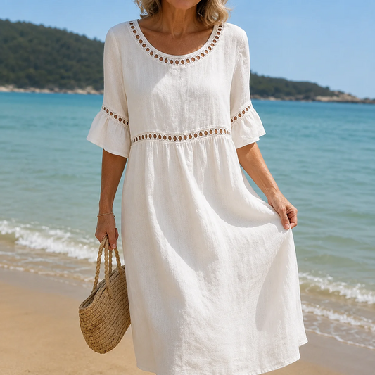 Patrizia | Robe Longue Effet Ventre Plat