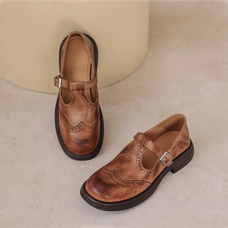 Verda | Chaussures Élégantes en Cuir